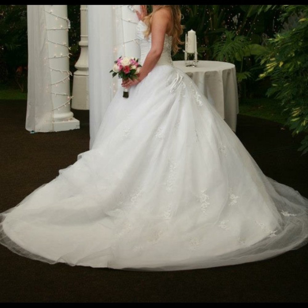 Ball gown wedding dress
